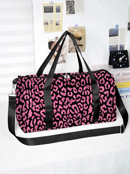 Popular Youthful Striped spots 3D Print Barrel Shape Crossbody Outdoor Sports Bags Gym Yoga Bag Large Capacity Travel Bags