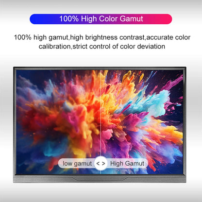 14 Inch Portable Monitor 2.2K for Laptop, Xbox, PS4/5, Switch, TV Box, Cell Phone, PC Extension Monitor for Office and Gaming