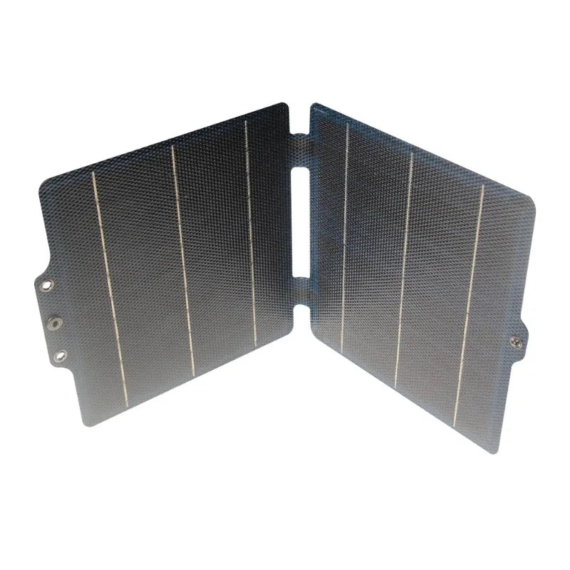 5V 10W ETFE Portable Foldable Solar Charge Panel USB/Type-C Output Foldable Solar Bag Fast Charging for Power Bank Phone Charge