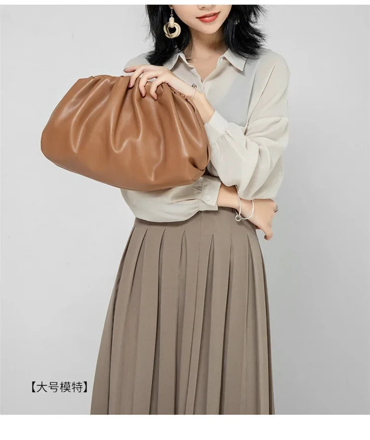 Designer Soft Pu Leather Women Shoulder Bag High Quality Small Crossbody Bags for Women Fashion Female Handbags Messenger Bags