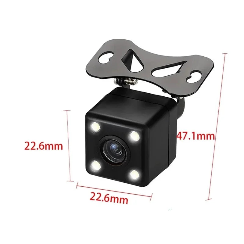 HD Car Rearview Camera Rear View Video Vehicle Camera Backup Reverse Camera 4/8 LED Night Vision Parking Camera