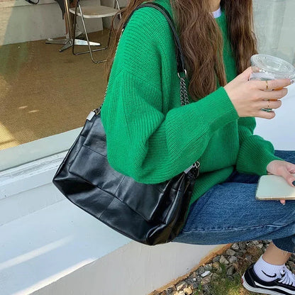High Quality Women Pu Leather Shoulder Bag Fashion Designer Ladies Messenger Bags New Luxury Female Large Capacity Crossbody Bag