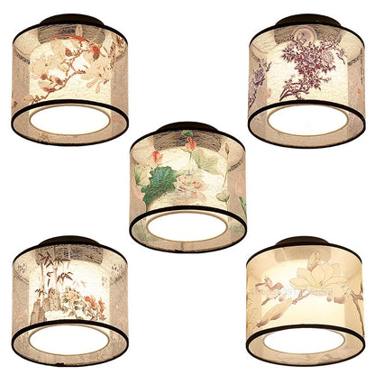 Classical Simple Chinese Style Ceiling Lights Round Square Led Ceiling Light Fixtures Morden Home Decor for Living Room Lights
