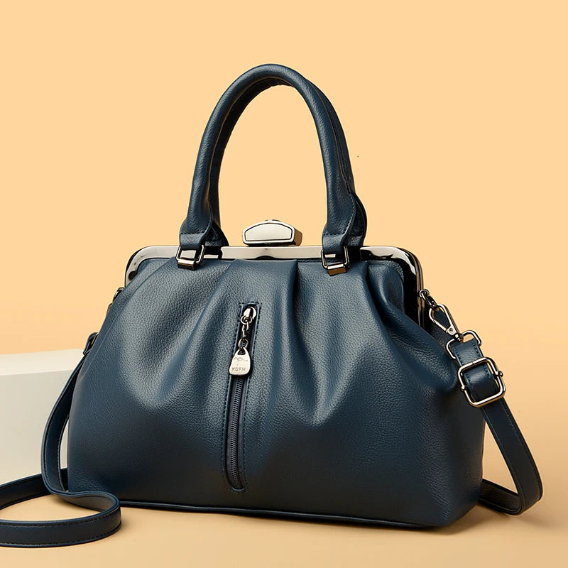 Brand Luxury Handbags Women Bags Designer Real Leather Handbag Leisure Crossbody Bags for Women New Lady Shoulder Bag Tote Bolsa