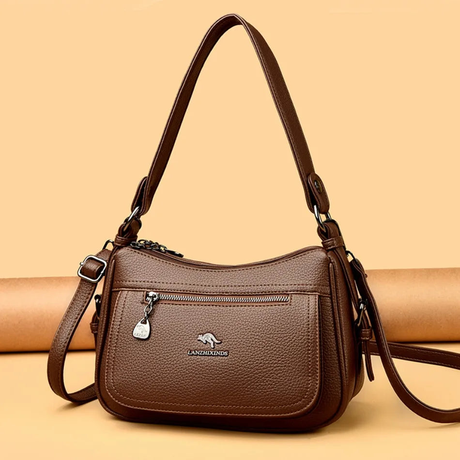 Top Quality Shoulder Crossbody Bags for Women New 2026 Designer Soft Pu Leather Women Bags Luxury Purses Handbags Messenger Bag