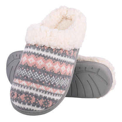 Comwarm Winter Warm Cotton Slippers For Women Men Flats Soft Non-slip Fluffy Shoes Design Slides Couple Indoor House Slippers