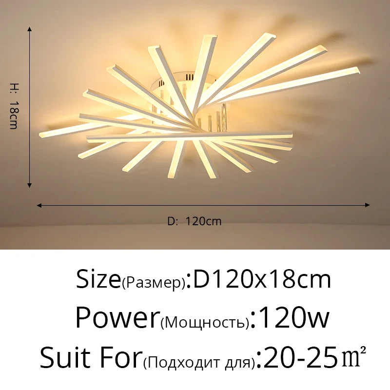 Simple New Modern LED Ceiling Chandelier Indoor Lighting For Living Room Bedroom Corridor Hall Aisle Lamps Lustre Lights fixture