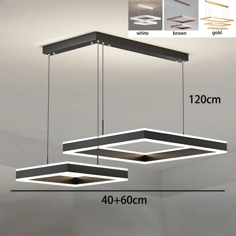 Modern home decor led lights pendant light lamps for living room Chandeliers for dining room hanging light indoor lighting