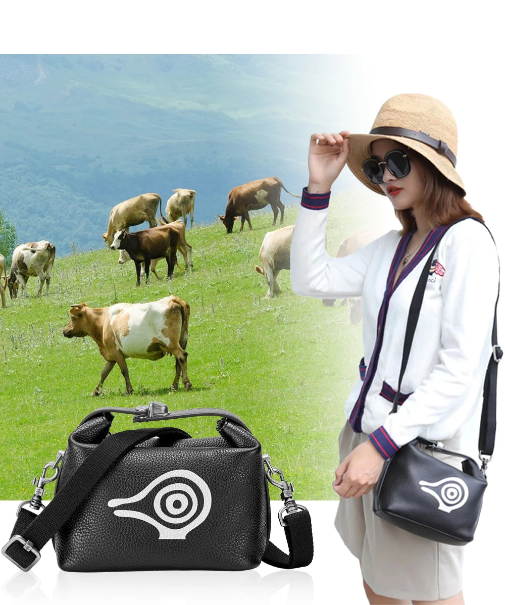 Orabird Small Luxury Crossbody Bags for Women Soft Cow Leather Fashion Ladies Bag with Short Handle Casual Handbags