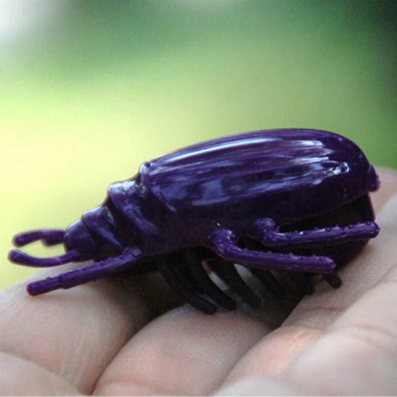 Beetle Ladybug Simulation Insect Toy Pet Cats Funny Rotating Electric Moving Interactive Playing Toys