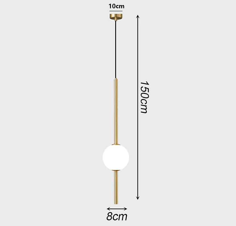 1pc Modern home decor led lights Bedroom lamp bedside pendant light lamps led Chandeliers hanging light indoor lighting