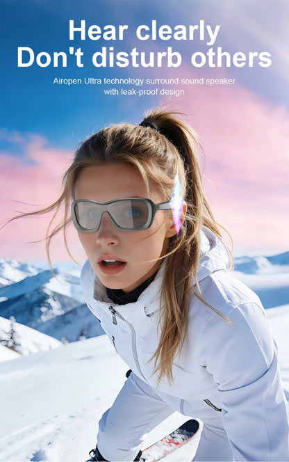 2026 Smart Glasses HD Photo Video AI Record Translation Touch Photochromic Lenses Bluetooth Call Music Multifunction Glasses