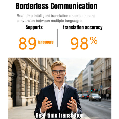 Smart Glasses 800W Pixel Camera Bluetooth IPX4 Waterproof Magnetic Charging Audio Glasses Video Voice Recorder Hands-Free Camera