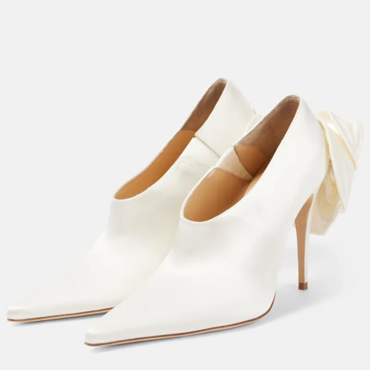 2026Spring/Summer New Pointed Stiletto Single Shoes European and American Fashion 34-45 Large Women's Fashion Women's Shoes