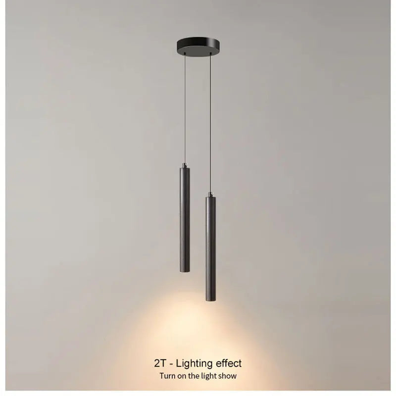 Nordic LED Cord Pendant Lighting for Kitchen Bedside Adjustable Line Suspended Hanging Lamps Chandelier Lights for Restaurant