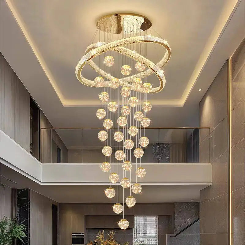 Home decorationPendant lights, luxury crystal living room chandelier, bedroom Pendant lamp, ceiling light, indoor lighting