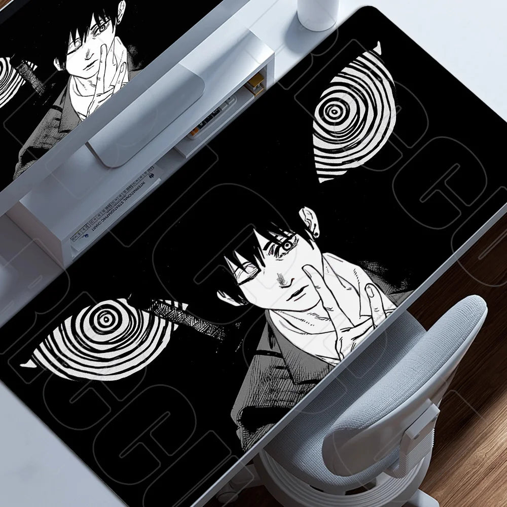 HD Chainsaw Man XXL Mouse Pad Anime reze Gamer Makima Gaming PC Accessories Mouse pads Large Keyboard Desk Mat Computer Keyboard