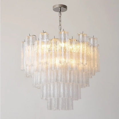Designer Murano Ceiling Chandeliers Pink Colorful Glass LED Hanging Pendant Lights for Living Dining Room Bar Villa Art Lighting
