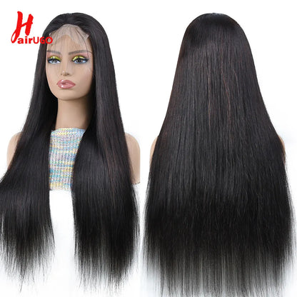 #27 Honey Blonde 13x4 Lace Front Wigs Human Hair Straight 4x4 Lace Closure Wigs Remy Straight Human Hair Wigs For Women HairUGo