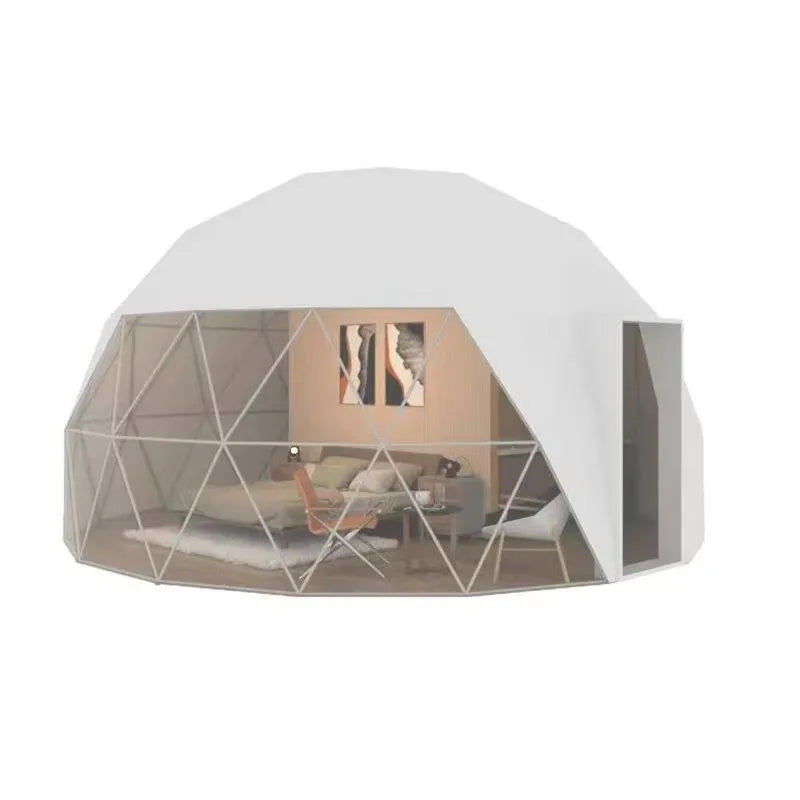 Large Geodesic Dome Tent Luxury Glamping Hotel Resort Tent Safari Accommodation Tent High Quality Factory Direct Supply
