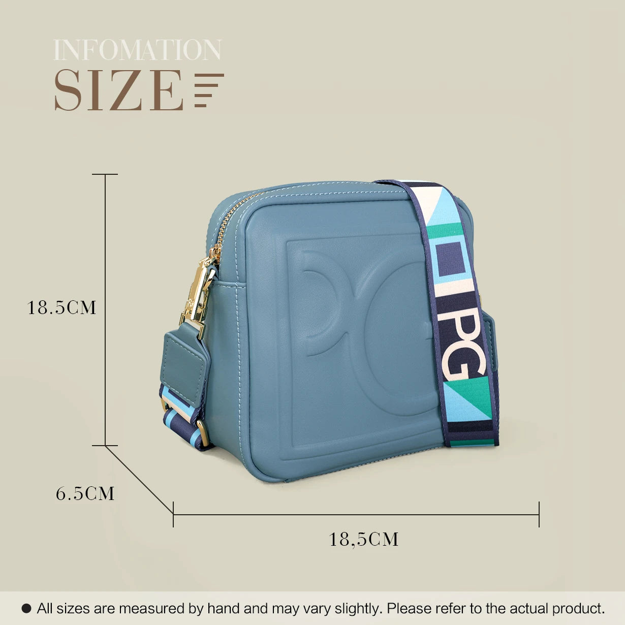 PATSY PG GARIS 2026 Women's Shoulder Bag Luxury Lightweight Casual Bag Niche Brand Design New High Quality Fashion Crossbody Bag