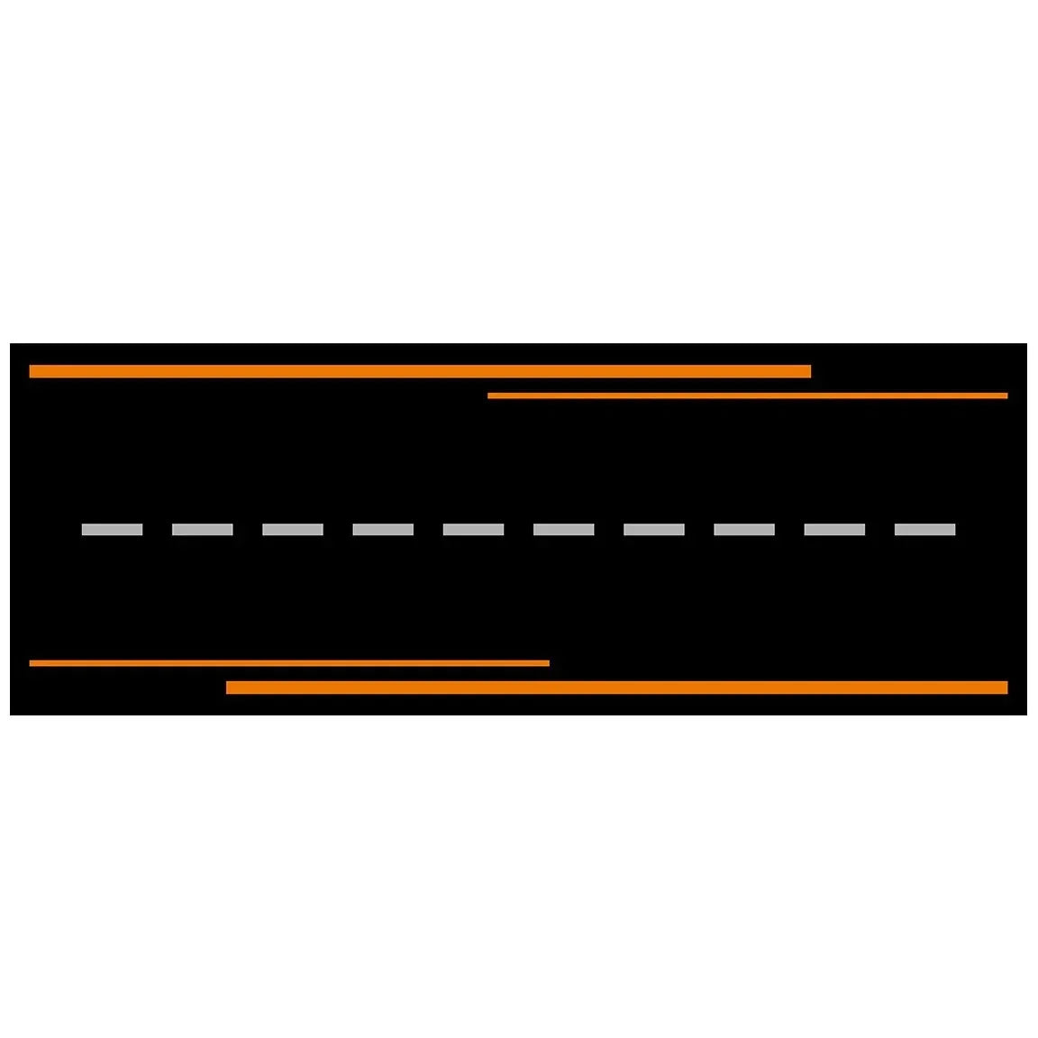 VIKAMA Motorcycle Display Mat Durable Anti Slip Racing Runner Rug Garage Parking Floor Mat Home Decoration