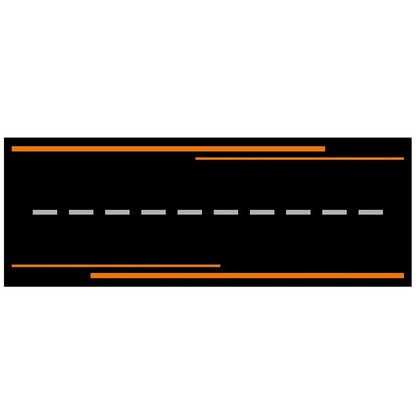 VIKAMA Motorcycle Display Mat Durable Anti Slip Racing Runner Rug Garage Parking Floor Mat Home Decoration