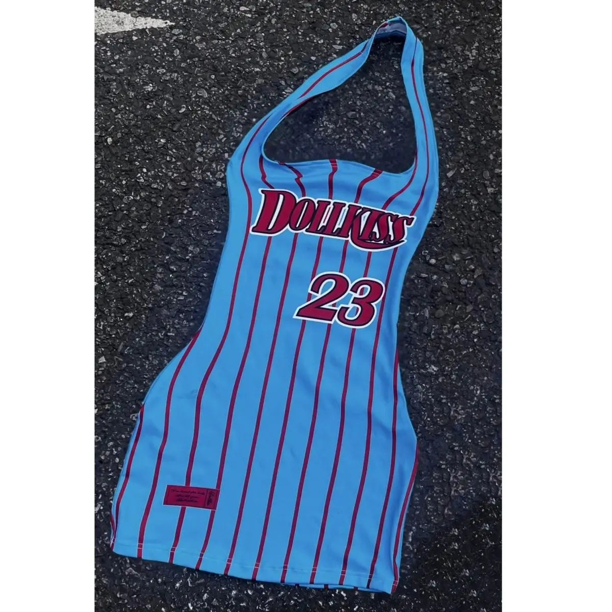 2025 Streetwear Letter Printing Halter Dress Harajuku Sexy Sleeveless Mini Dresses Y2k Aesthetic Women Backless Bodycon Vestidos