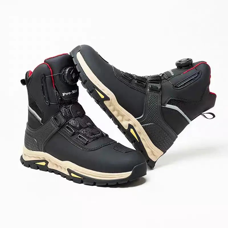 Motorcycle Men Boots Waterproof Breathable Anti-fall Rider Road Racing Casual Boot Gear Shift Rubber Sole Reflective Bike Shoes