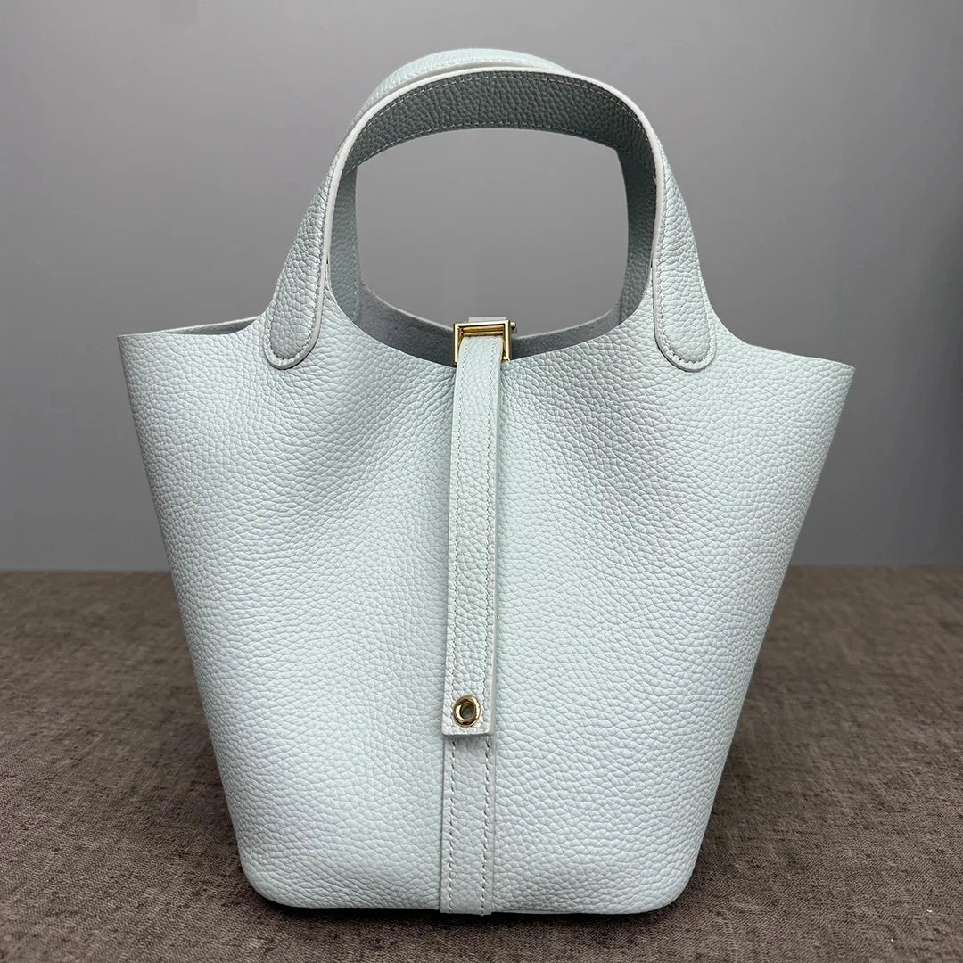 Women Bags Handbags Bucket Bag 18/22 Big Small Fashion Tote Bag Genuine Leather Luxury Quality Designers Lady Hand Bags