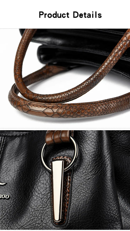 Luxury Handbags Women Bags Designer Soft Leather Shoulder Crossbody Bags for Women 2024 Elegant Large Capacity Tote Handbags Sac