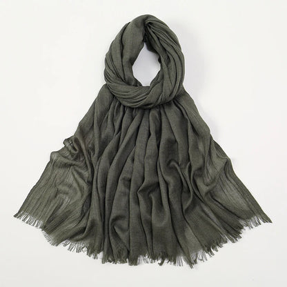 55 Color 110x180cm Big Size Modal Muslim Jersey Hijab Women Solid Scarf Ramadan Long Shawl Plain Soft Turban Wraps Headband