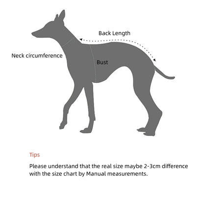 4-legged Cotton Coat for Dog Greyhounds Loungewear Spring Autumn Whippet Dog Black Striped Sweatshirt Bellington High-Neck Shirt
