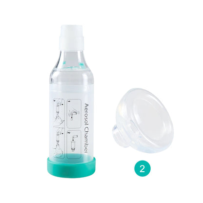 Cat Aerosol Chamber Pet Dog Portable Inhaler Spacer With Breathing Indicator Silicone Mask For Veterinary Equipment Vet Clinic