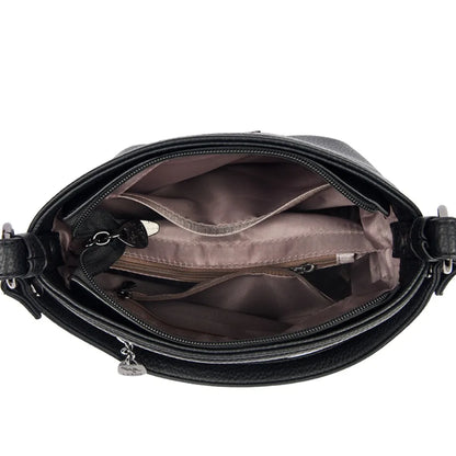 Luxury Shoulder Bags for Women 2026 New Designer Soft Leather Crossbody Bags Casual Messenger Sac Women Bag Purses and Hangbags