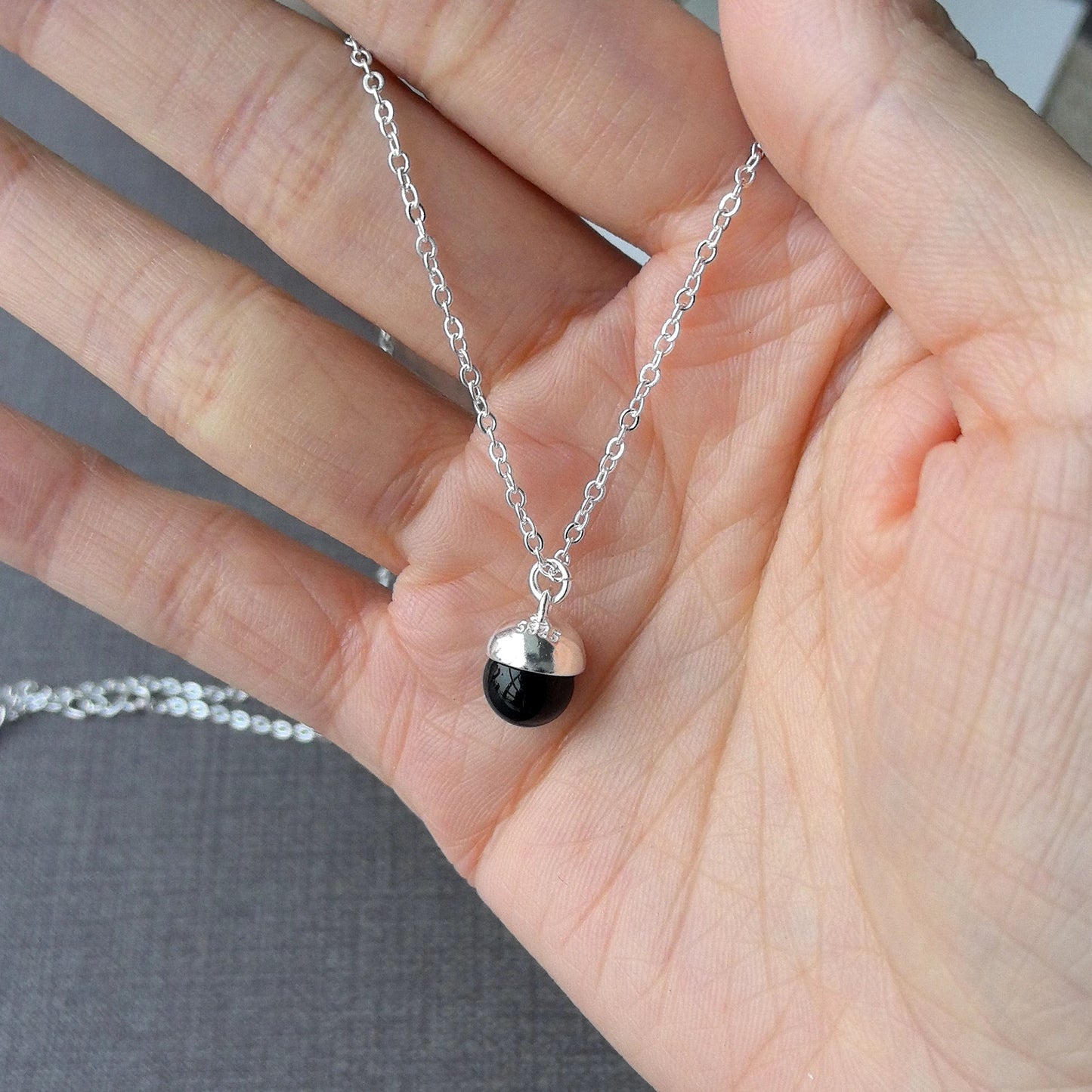 New Trendy Fashion 925 Silver Pearl Simple Elegant Thin Chain Pendant Necklace for Women Girl Jewelry Dropship Wholesale