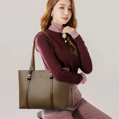Large Capacity Shopping Bag for Daily Commuting Hand Bags Luxury Shoulder Bags High Quality Pu Leather Hnadbags Caual Tote Sac