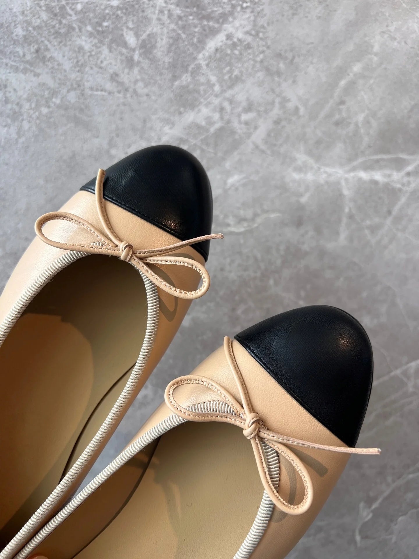 Luxury Brand Women's Low-heel Shoes Casual Bow-Detail Outdoor Hiking Shoes Materials Sheepskin Minimalist Versatile Dance Shoes