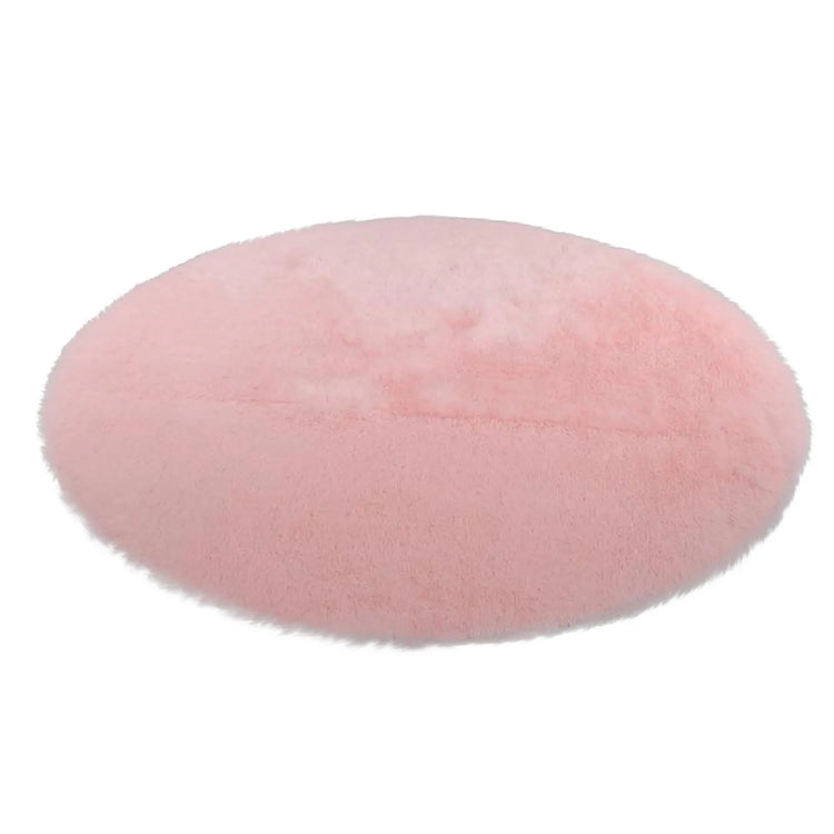 40 Cm Round Rug For Bedroom Super Fluffy Circle Rugs Cute Soft Faux Non Slip Shaggy Rug For Kids Girls Home Dorm Decor