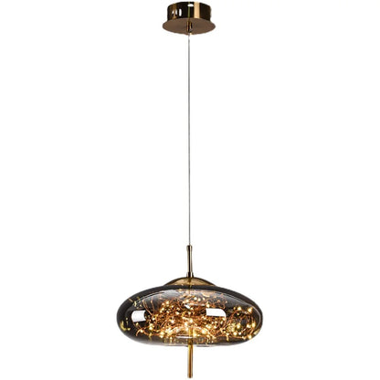 Modern Led Pendant Lamp Glass Ceiling Hanging Lights Fixture Luminaire Chandeliers Lustres Suspension Luminaire Bedroom Decor