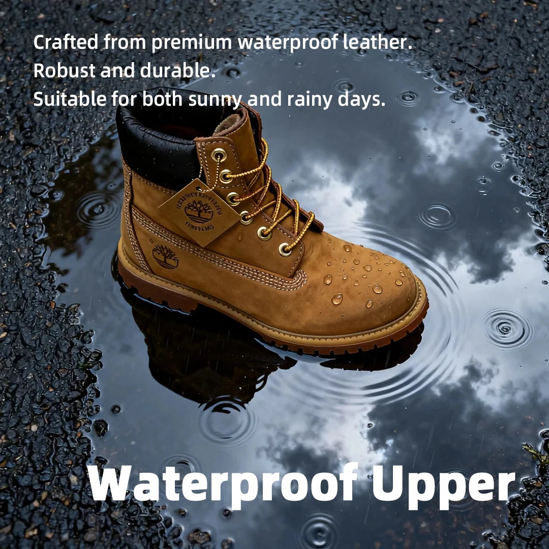 Timberland (Timberland) Indestructible Women's Shoes, Outdoor Classic Yellow Boots, Waterproof and Wear-Resistant High-Top Boots 10361713