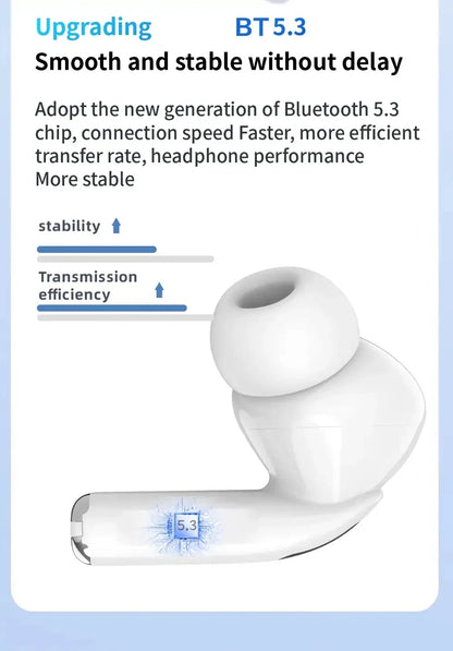 For Air pro5  Earphones TWS MaxWireless Bluetooth In Ear Earbuds Sport Noise Cancelling Headset For iPhone Xiaomi Huawei