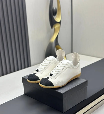 Luxury Brand Running Shoes Casual Sneakers Commuter Shoes Hiking Shoes Genuine Leather Simple Yet Stylish Retro Sporty Style