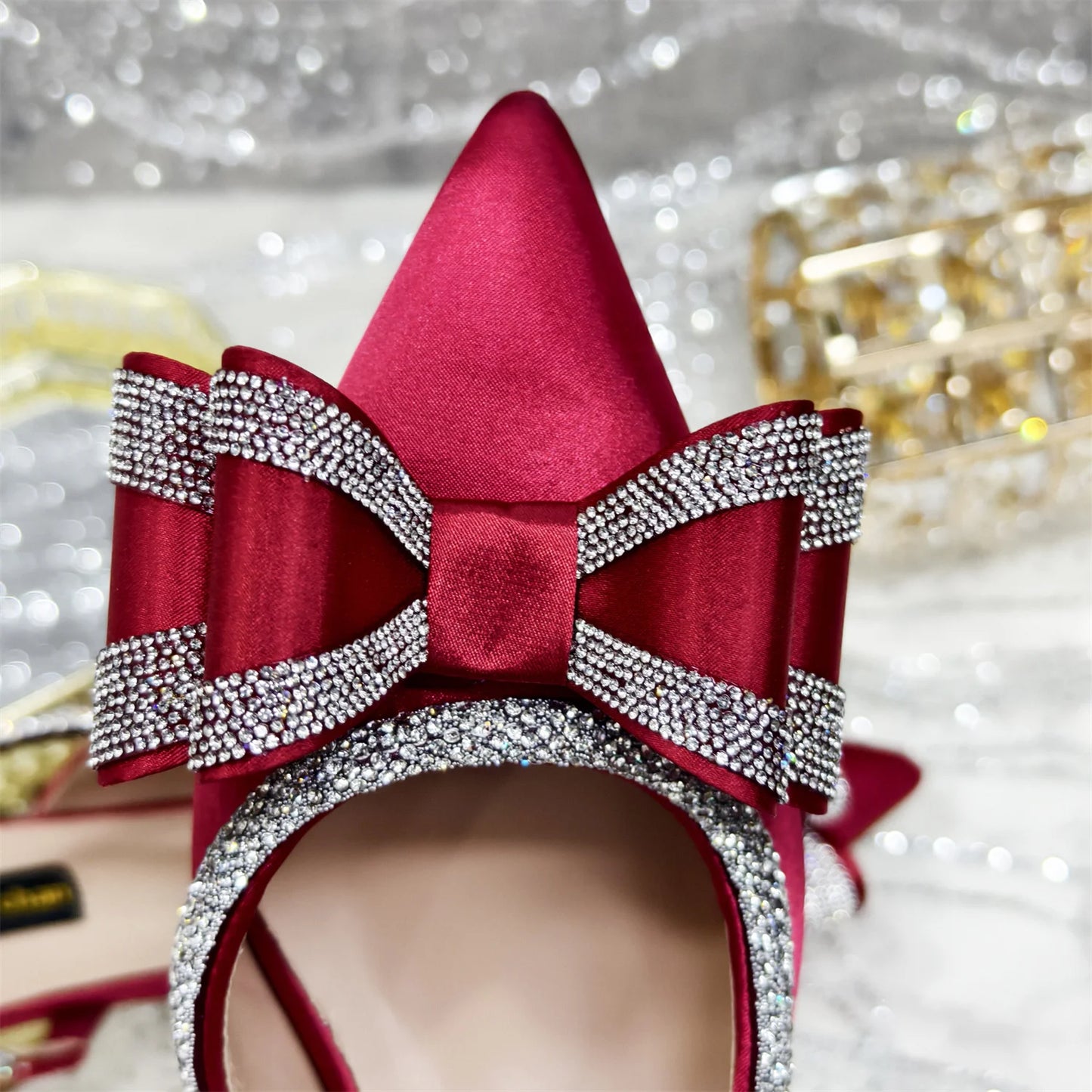 Venus Chan 2025 New Olive Green Pointed Toe INS Party Wedding Italy Design Women's High Heels Shoes and Bag to Match Italian