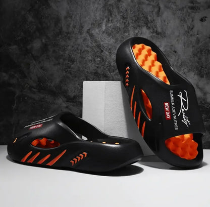 Summer Massage Slippers Men Shoes EVA Non-Slip Slides Fashion Indoor Slides Men Casual Shoes Men's Slippers Home Sandals Unisex