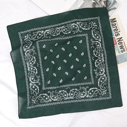 21 Colors Summer Ip Hop Bandana Casual Elegant Thin Breathable Neck Women Head Wrap Hair Scarves Shawl for Women/Men/Boys/Girls