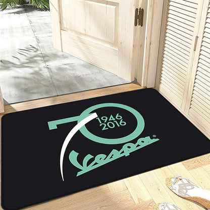 House Entrance Doormat Motorcycle Hallway Carpet Living Room Rugs V-Vespas Foot Carpets Bath Rug Floor Mats Non-slip Home Decor
