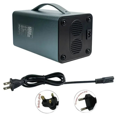 220V/110V 300W Portable Power Station 68000mAh Powerful Emergency Power Supply Outdoor Camping External Spare Battery For Laptop