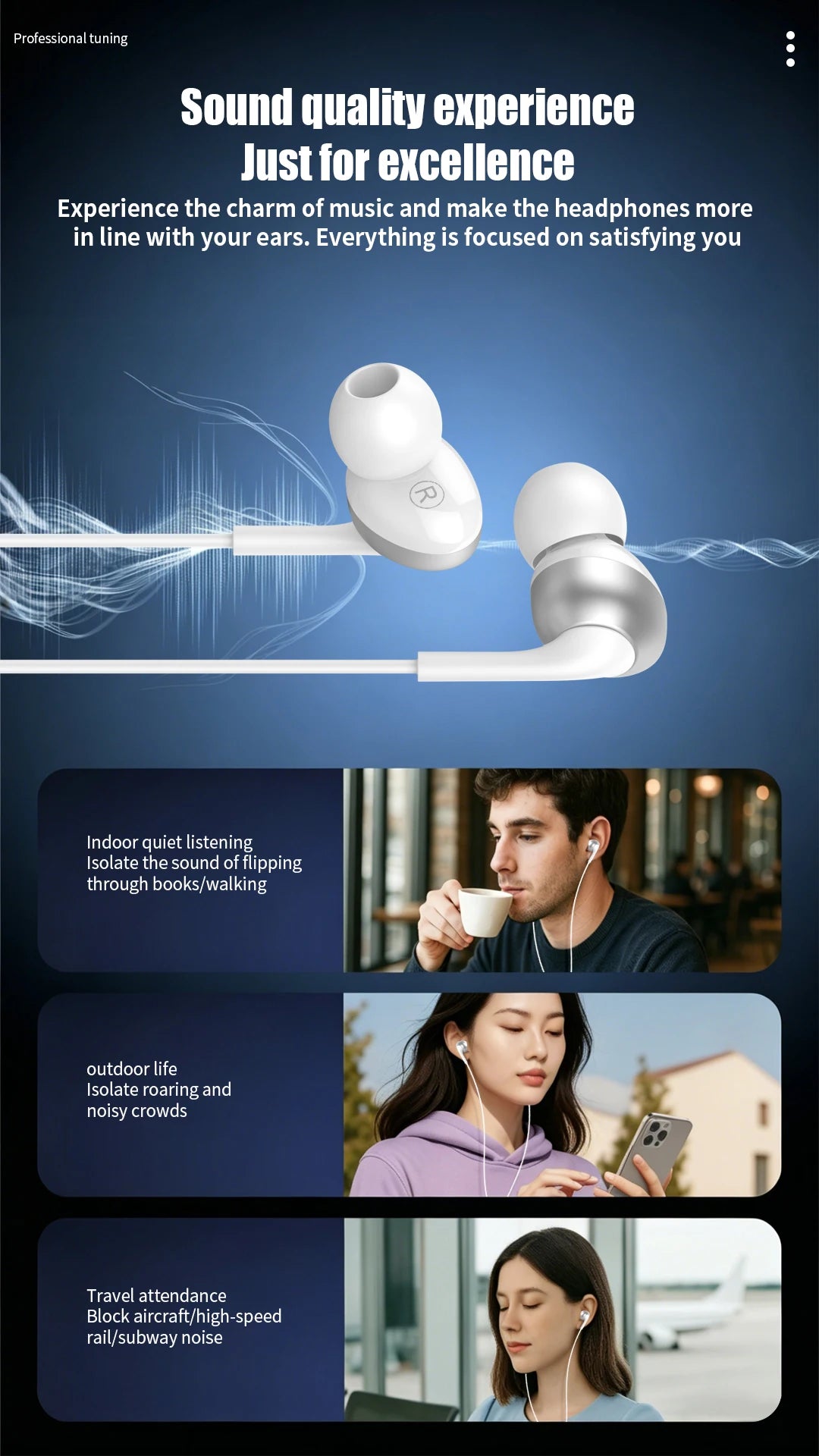 For Samsung Wired Headphones in Ear USB Type C Earphones 9d HiFi Stereo Earbuds For Galaxy S26 S25 S24 S23 S22 S21 Ultra A56 A54