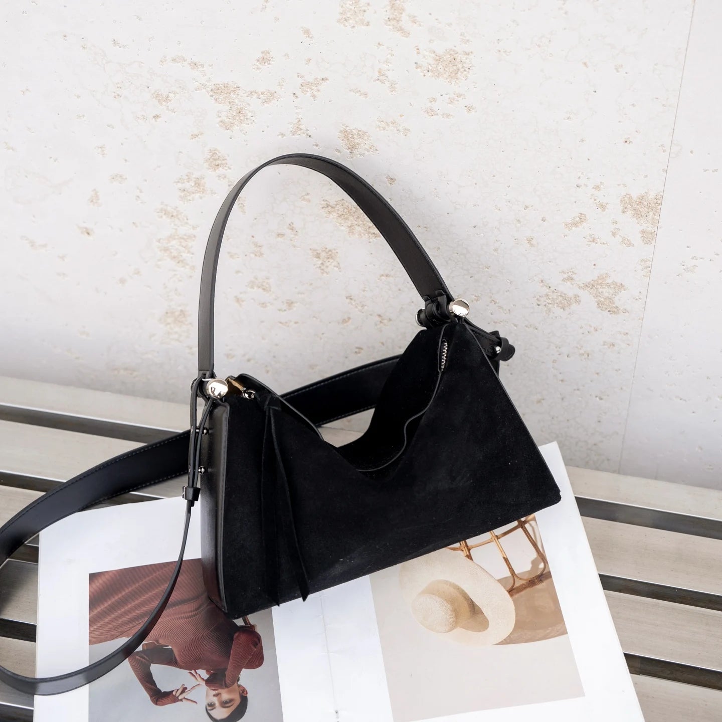 New Genuine Leather Luxury Designer Women Shoulder Crossbody Underarm Bags Cowhide Ladies Large Capacity Tote Bag Fashion Purse
